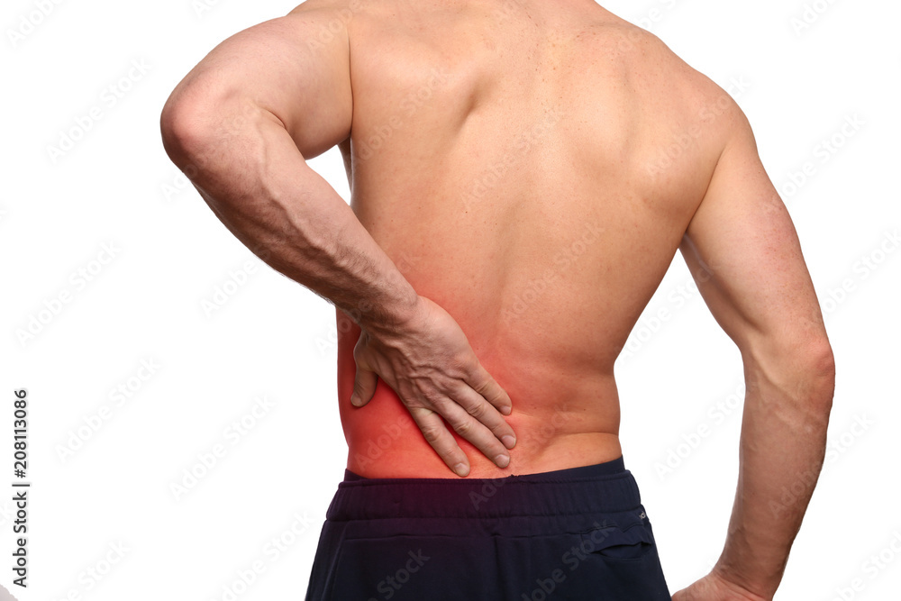 Rückenschmerzen / Mann