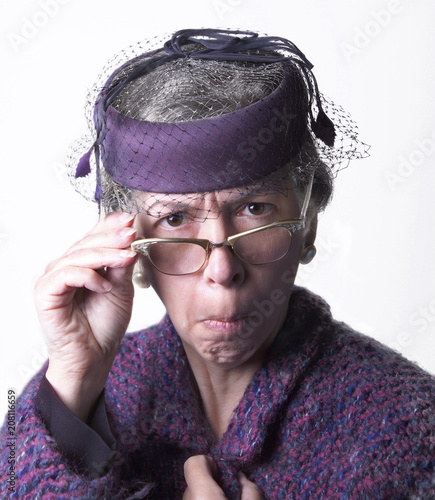 Judgmental Old Lady