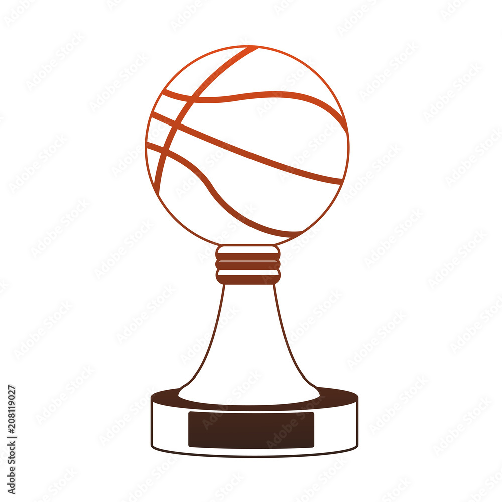 Basketball Cup Trophy Icon Stock Vector by ©iconfinder 469742342