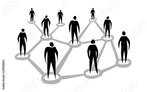 Stickman Black Network