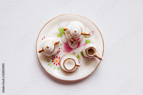 Photography A Miniature of Tea Set