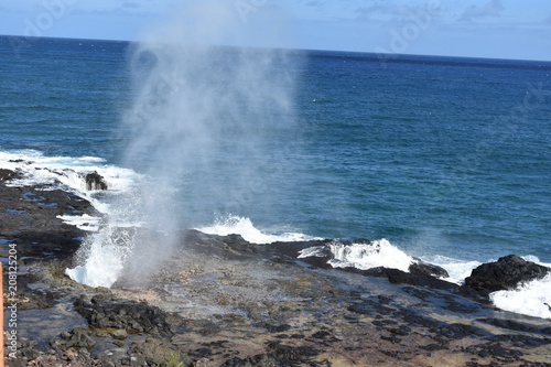 Blowhole Kauai Hawaii