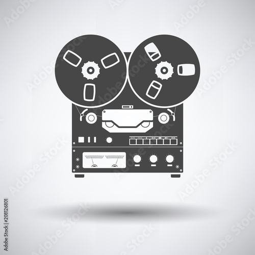Reel tape recorder icon
