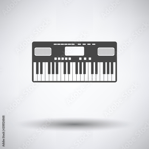 Music synthesizer icon