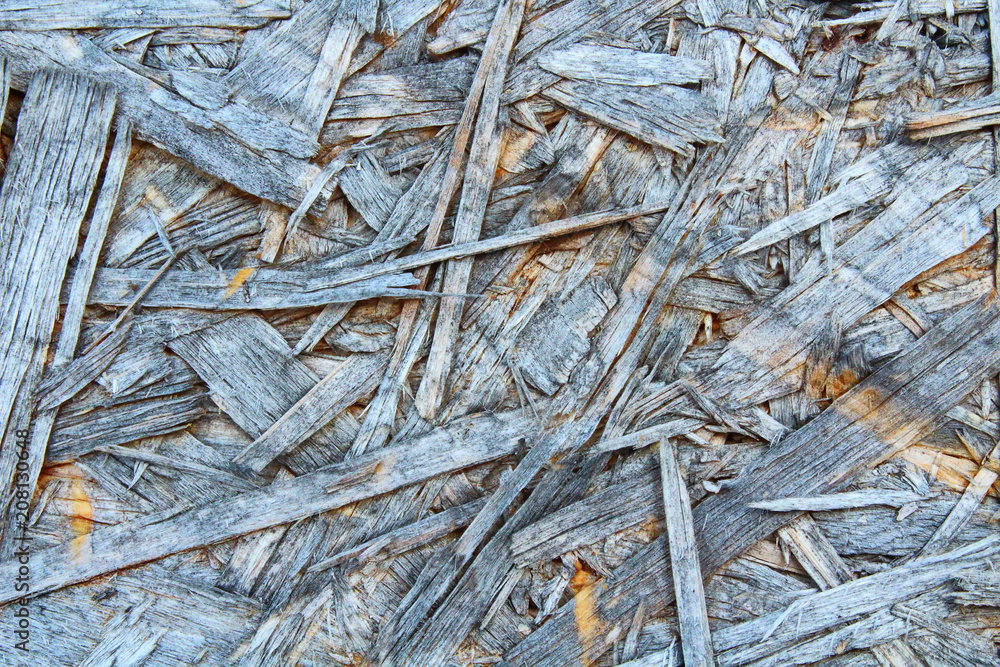 Old sheet of pressed plywood. Close-up. Background. Texture. Old sheet of pressed plywood. Close-up. Background. Texture.
