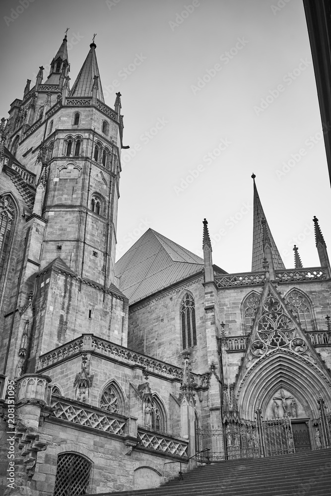 Cathedral and Severi-Church in Erfurt in east Germany