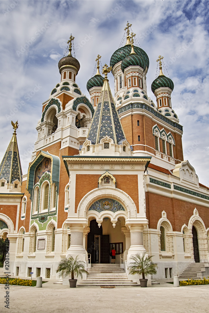 Obraz premium Russian church in Nice, France
