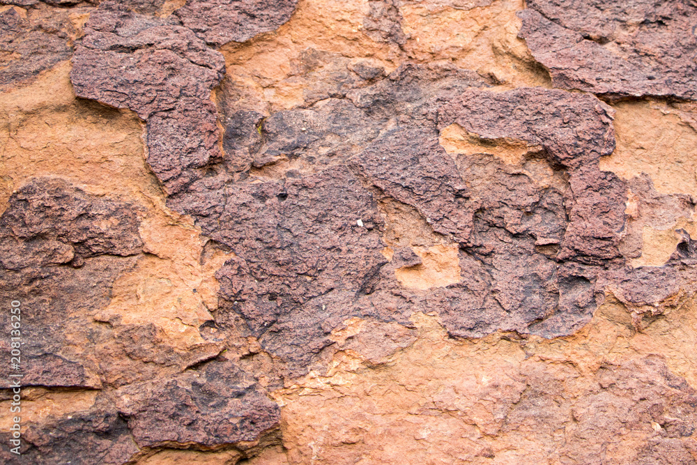 Red rock face Red rock face