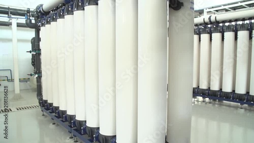 Industrial equipment for water purification