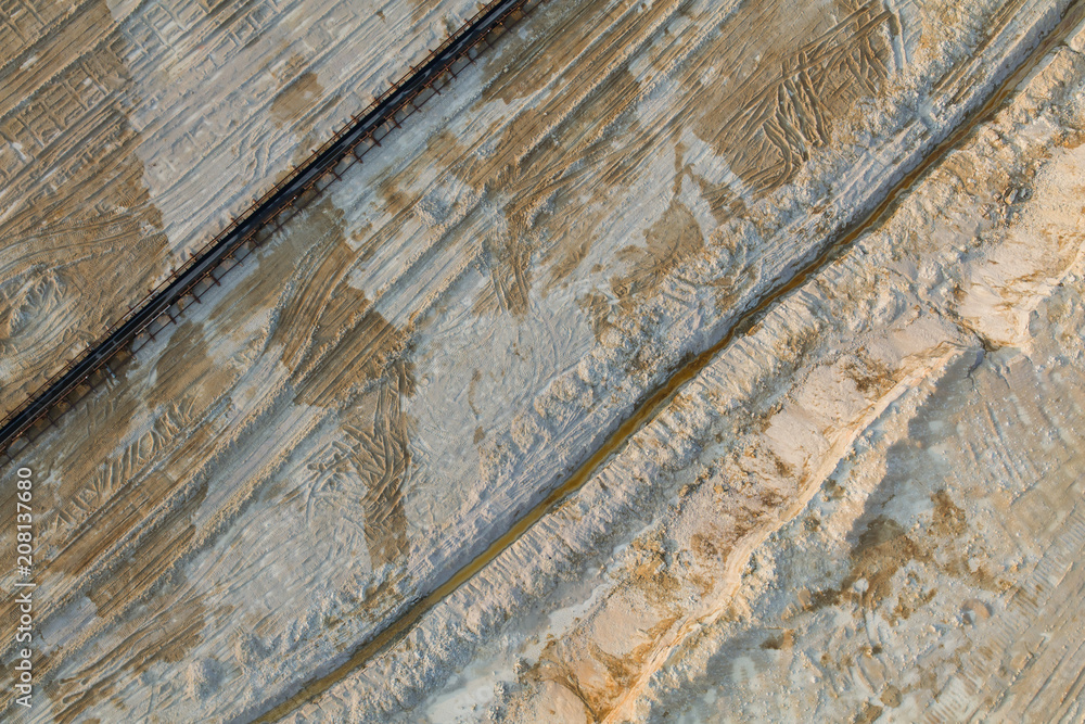aerial view of coal mine in Poland aerial view of coal mine in Poland