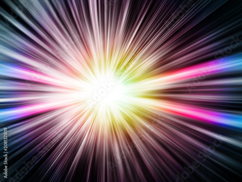 abstract sun burst background