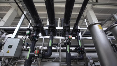 Industrial equipment for water purification