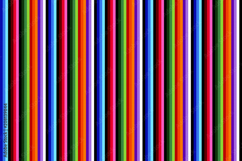 Blanket stripes seamless vector pattern. Background for Cinco de Mayo party decor or ethnic mexican fabric pattern with colorful stripes. Serape gesign Blanket stripes seamless vector pattern. Background for Cinco de Mayo party decor or ethnic mexican fabric pattern with colorful stripes. Serape gesign