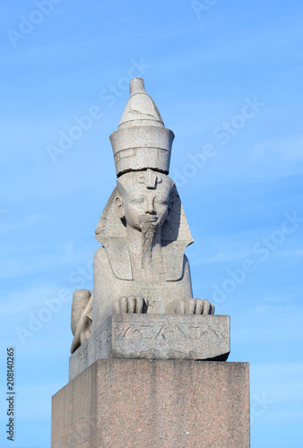 Ancient Egyptian sphinx.