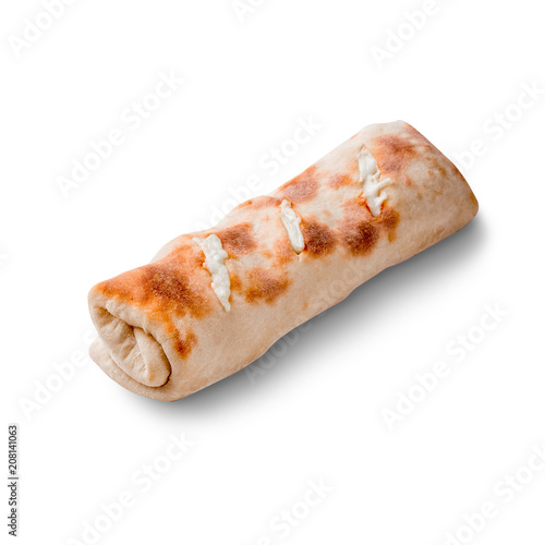 Ciabatta Rolls on a White Background