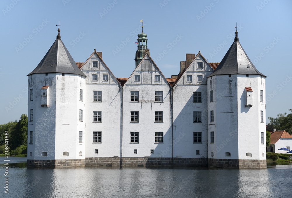 Ansicht Wasserschloss Glücksburg Ansicht Wasserschloss Glücksburg