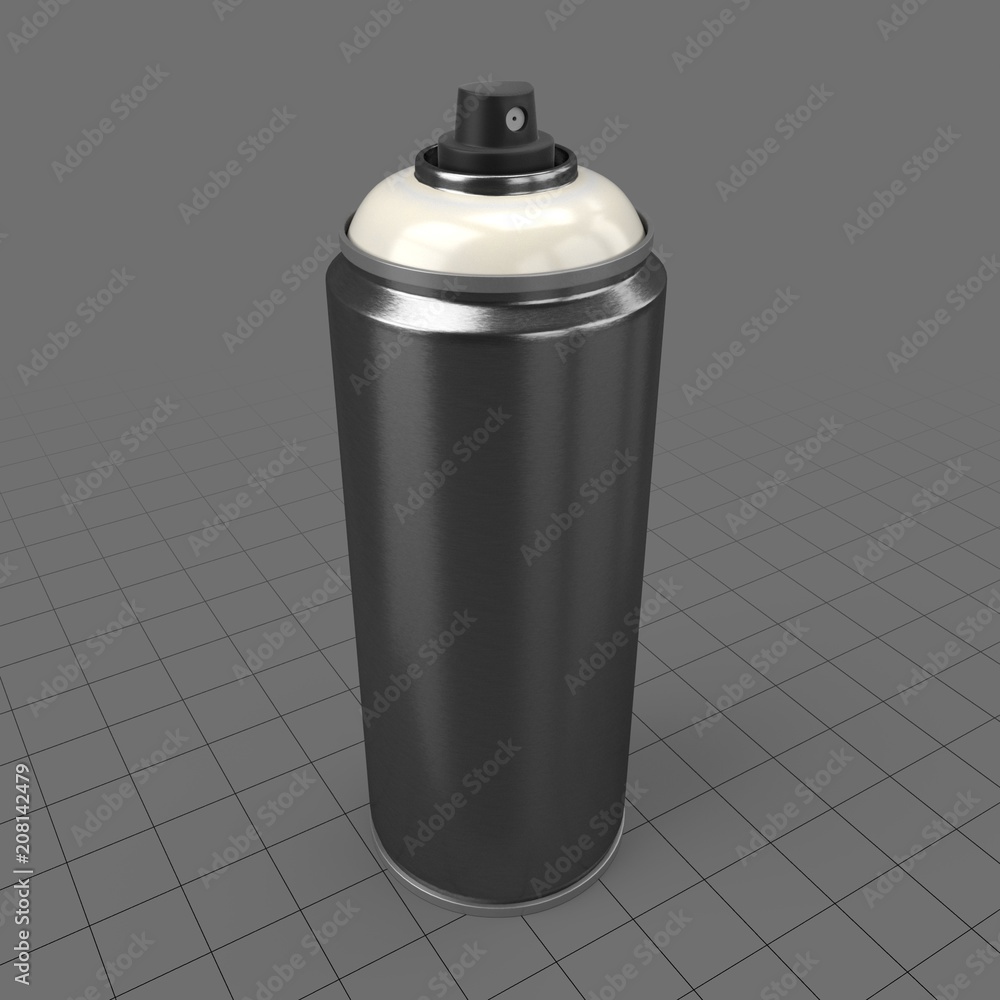Fichier 3D Stock Spray paint can | Adobe Stock