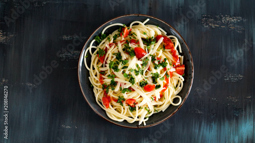Full vegetable spagetti pasta