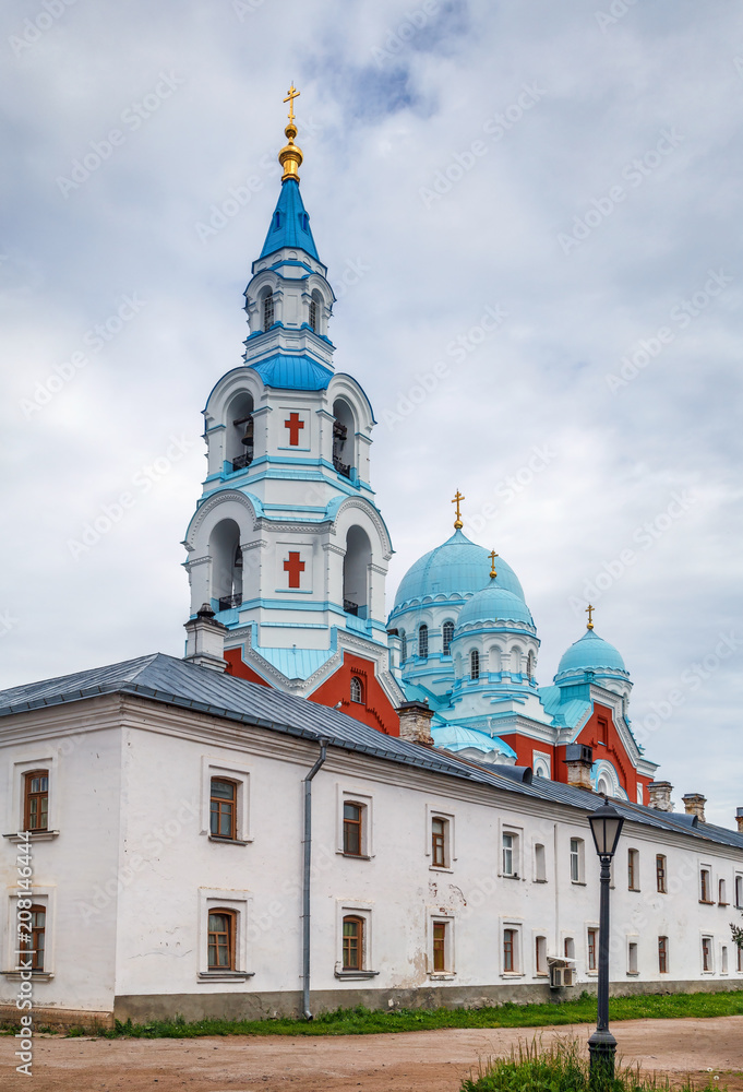 Obraz premium Saviour Transfiguration Cathedral, Valaam, Russia