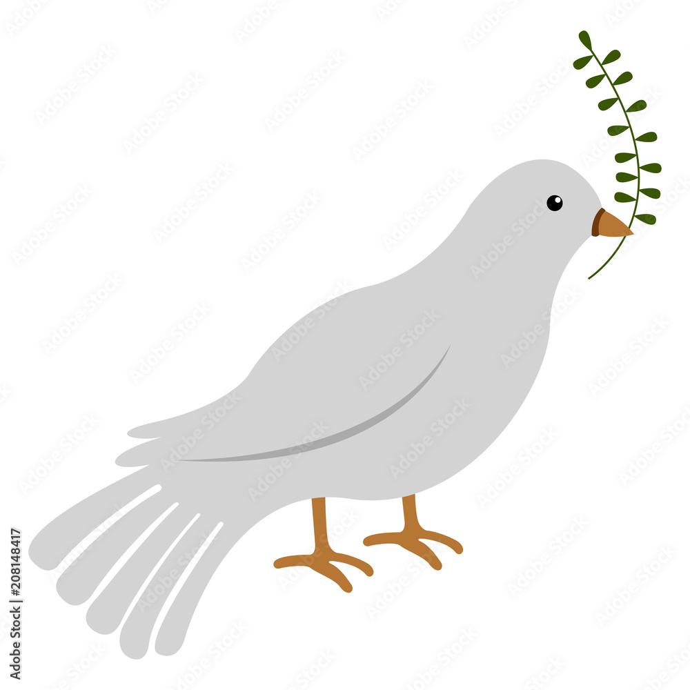 Isolated pigeon icon Isolated pigeon icon