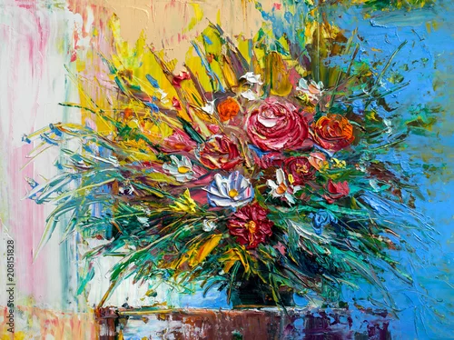 Obraz Kwiaty malarskie