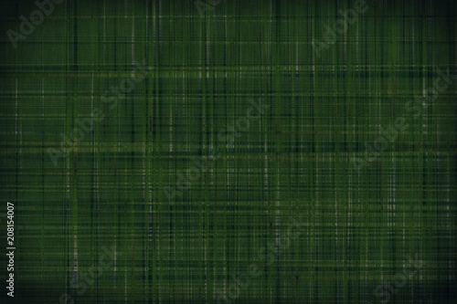 Ultra green Swatch textile, fabric grainy surface for book cover, linen design element, grunge texture © Didi