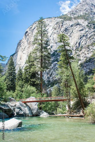 Bridge over South Fork Kings River photo