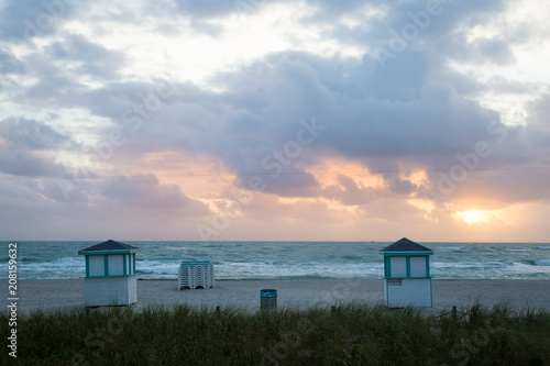 Sunrise over Miami Beach © Sarah