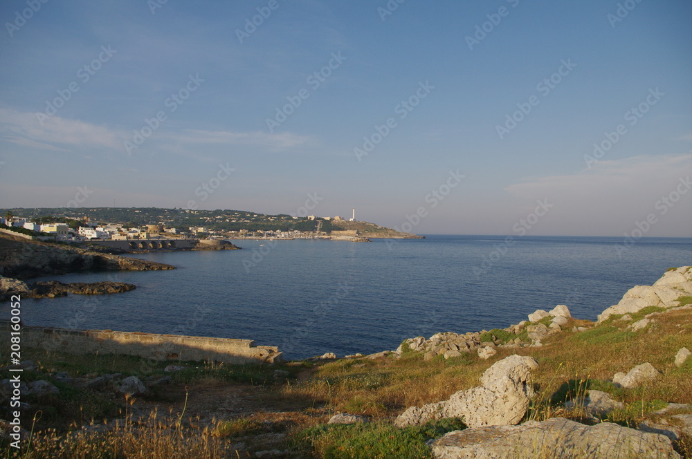 Puglia,S.M.di Leuca,costa,mare,panorama,veduta,acqua,azzurro,cielo