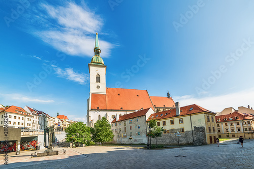 Photography Bratislava, Slovakia May 24, 2018: Saint Martin's Cathedral, Bratislava (Slovakia)