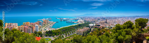 View on Malaga