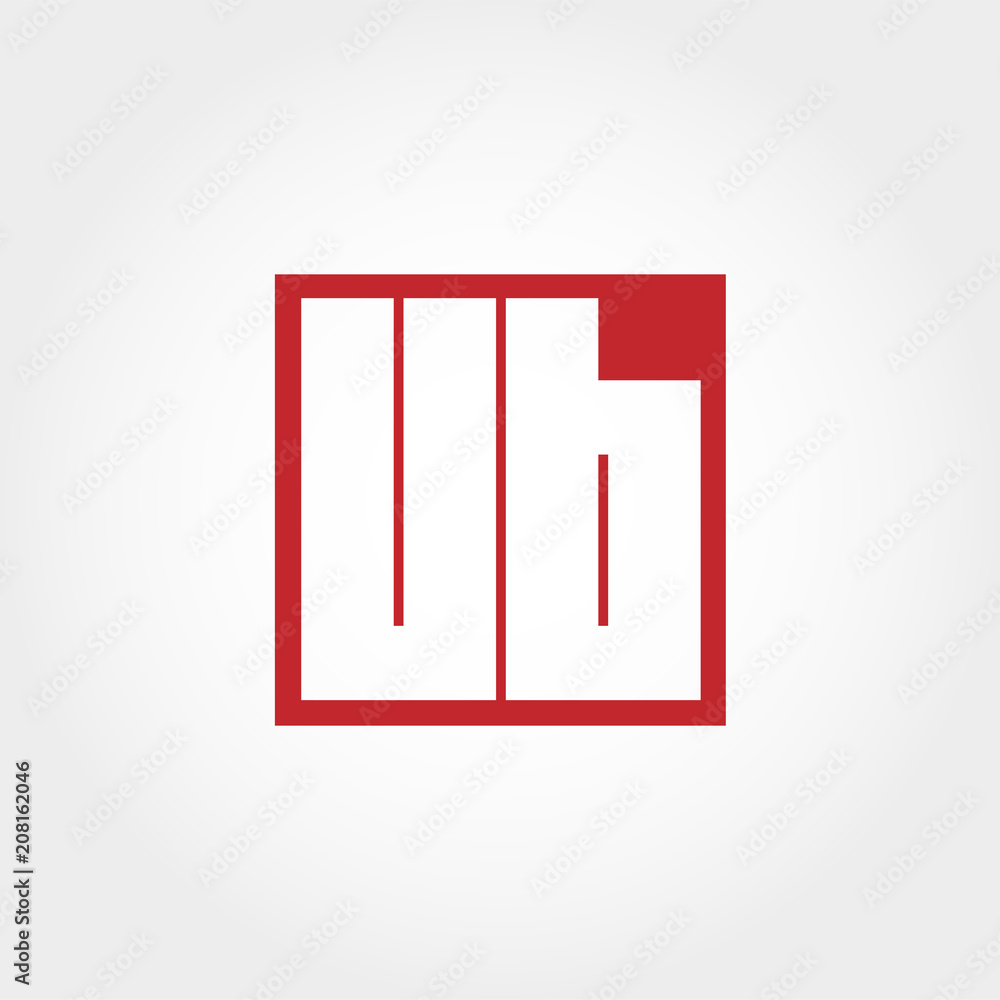 Initial Letter UB Logo Template Vector Design Initial Letter UB Logo Template Vector Design