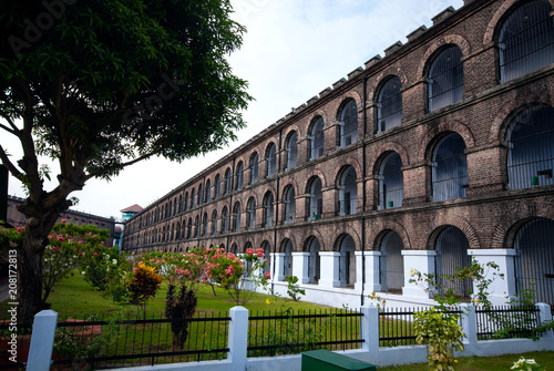 Photography Cellular Jail or Kala Pani (mean Black Water) on South Andaman Island, Andaman and Nicobar Islands, India