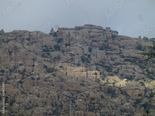 Manzanares el Real, localidad de Madrid (España) en la sierra de Guadarrama photo