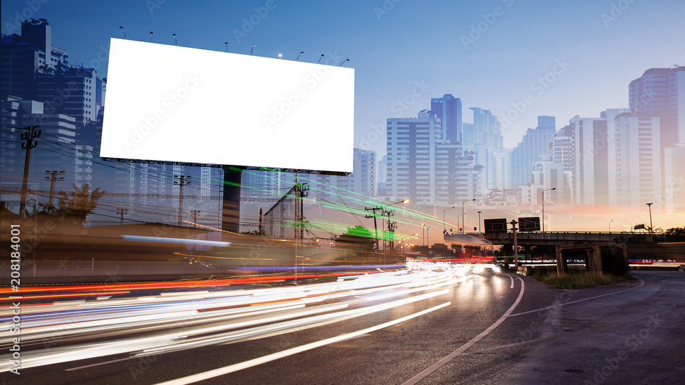 billboard blank for outdoor advertising poster or blank billboard at night time for advertisement. street light billboard blank for outdoor advertising poster or blank billboard at night time for advertisement. street light