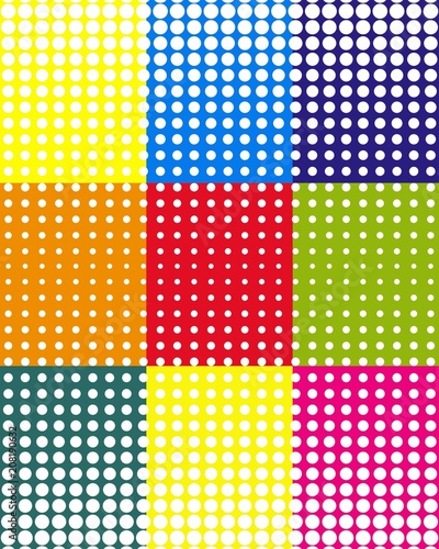 Pop art colorful background