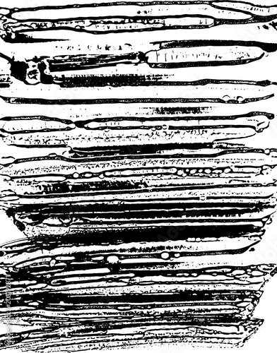 Wallpaper Mural Ink vector sponge background. Vector illustration. Grunge hand drawn watercolor texture. Torontodigital.ca