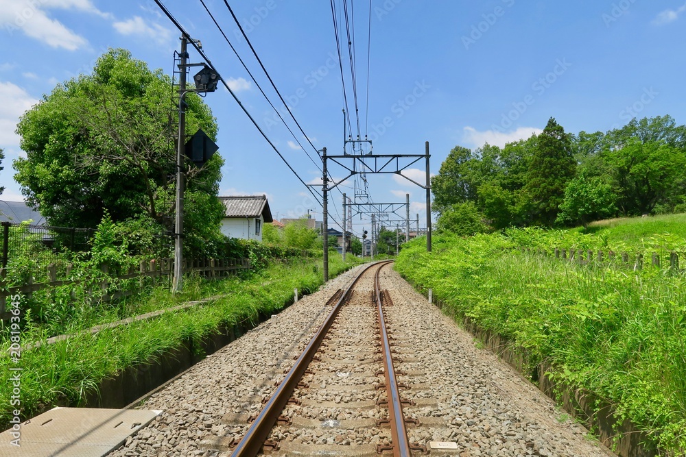 田舎の線路