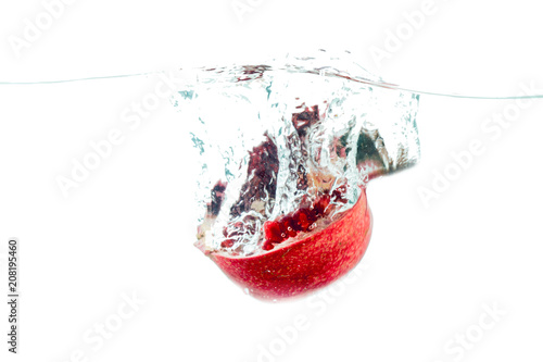 Ripe fresh pomegranate