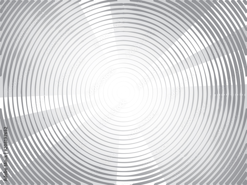 Concentric circles halftone background