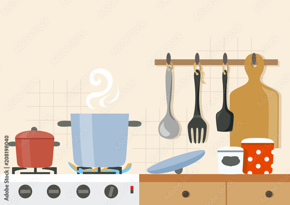 kitchen, cooking, background kitchen, cooking, background