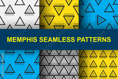 Memphis Seamless Pattern