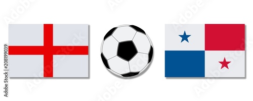 Football. England - Panama   