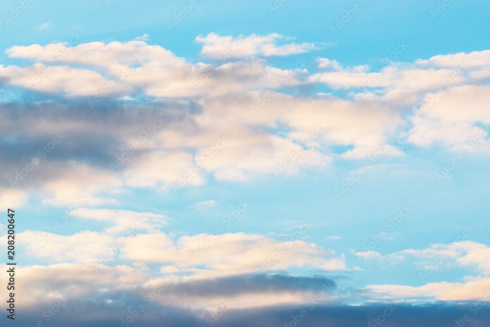Obraz premium the sky at sunset