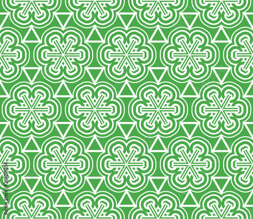 Vector seamless pattern with geometric style background. for printing on fabric, paper for scrapbooking, wallpaper, cover, page book.