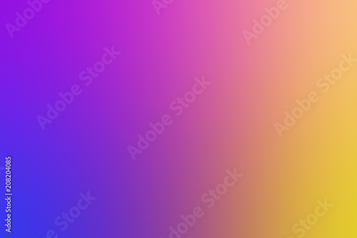 Papier peint blurred soft purple and yellow gradient colorful light shade background