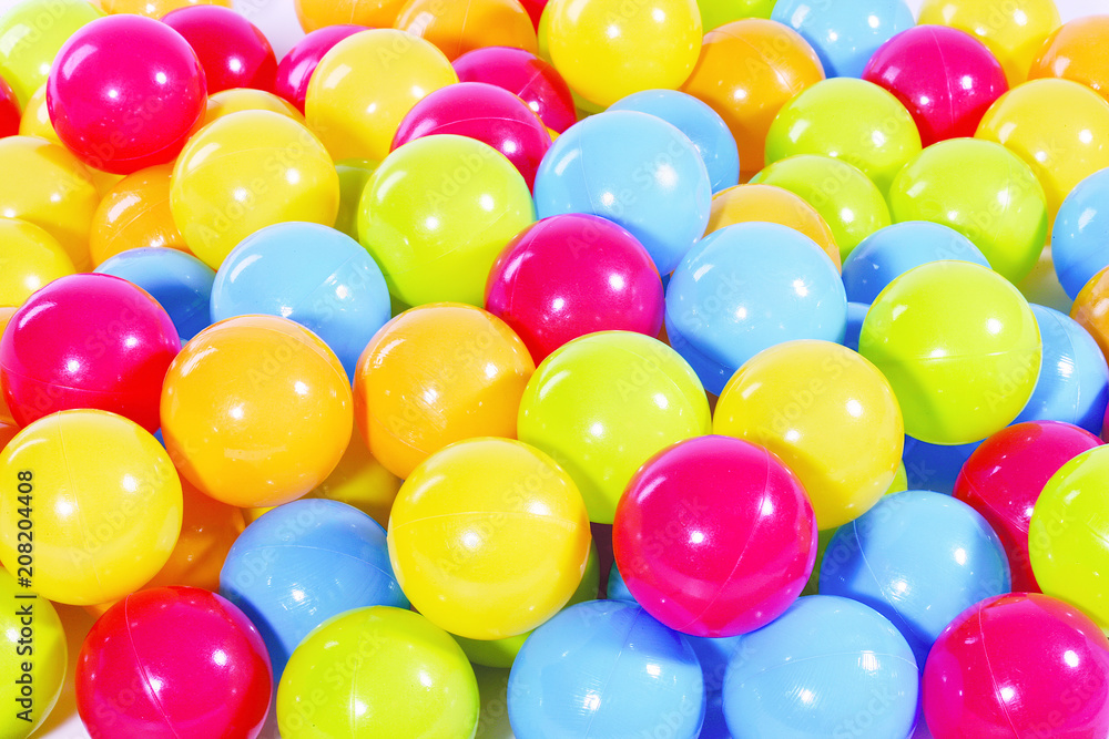 colorful balls in the ball pool
colorful balls in the ball pool