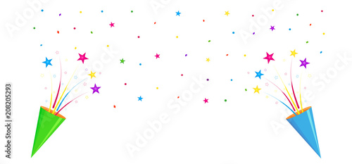 Party crackers, party poppers