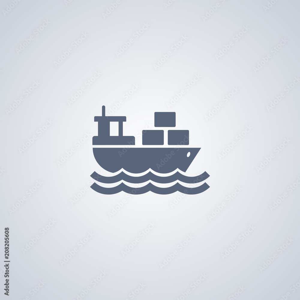 Ship icon, Boat icon Ship icon, Boat icon