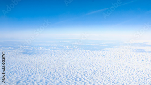 Sky abstract background. Beautiful cloudscape © EwaStudio